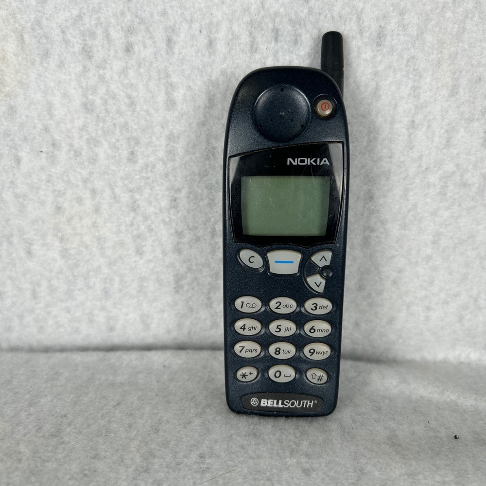 Nokia 5120 Cell Phone Unisex OS Black BellSouth‎ Vintage Retro Untested